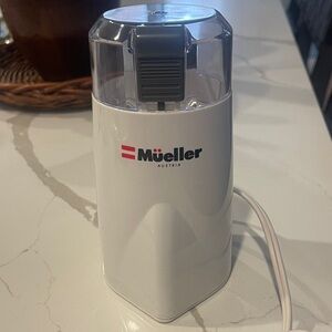 Mueller Austria White Electric Coffee Grinder